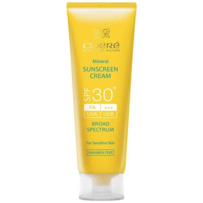 کرم ضد آفتاب بدون رنگ SPF30 – مناسب پوست های نازک، حساس و کودکان