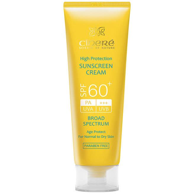 کرم ضد آفتاب بدون رنگ +SPF60 – مناسب پوست های معمولی تا خشک