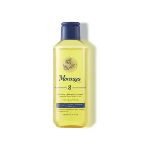 شامپو حجم دهنده و انرژی بخش مورینگا(8)/ مناسب موهای معمولی و نازک/ 200 ml
